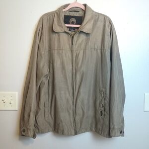 WEATHERPROOF Men's Faux Suede Coat Jacket XL